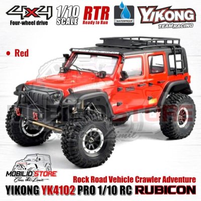 Yikong YK4102 Pro 1/10 RC Rock Road Vehicle Crawler Adventure RTR