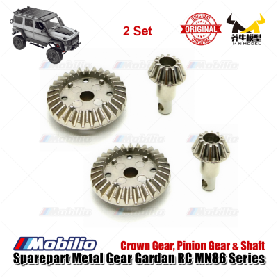 Spare Part Ori Metal Gear Axle Gardan RC 4X4 MN86K 86KS 86S G500 1/12
