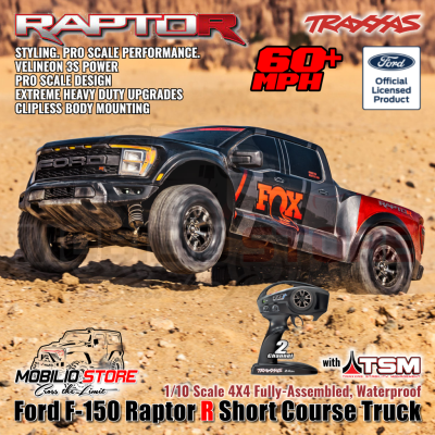 Traxxas Ford F-150 Raptor R Short Course Truck 1/10 Scale 4X4 VXL RTR