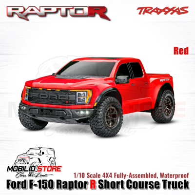 Traxxas 101076-4 Ford F-150 Raptor R Short Course Truck 1/10 Scale 4X4 VXL RTR