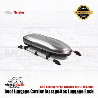 GRC Racing Roof Luggage Carrier Storage Box Luggage Rack RC Crawler