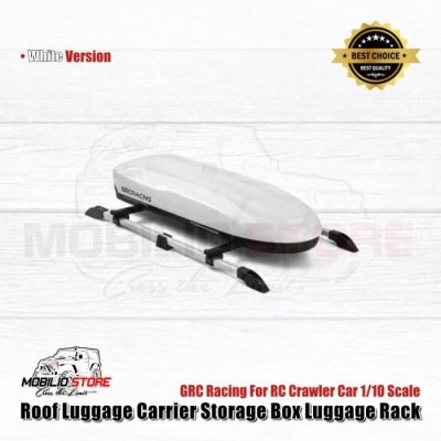 GRC Racing Roof Luggage Carrier Storage Box Luggage Rack RC Crawler