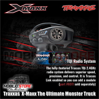 Traxxas X-Maxx 1/6 Monster Truck 8s Brushless 2.4GHz RTR 4WD TQI