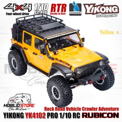 Yikong YK4102 Pro 1/10 RC Rock Road Vehicle Crawler Adventure RTR