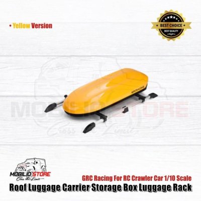 GRC Racing Roof Luggage Carrier Storage Box Luggage Rack RC Crawler