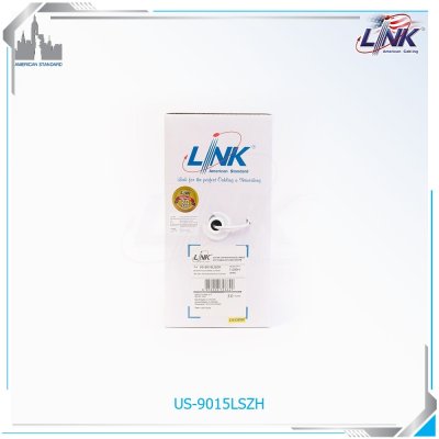 สายแลน CAT5E UTP LINK รุ่น US-9015LSZH