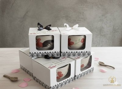 ถ้วยน้ำซุปตราไก่ พร้อมกล่อง