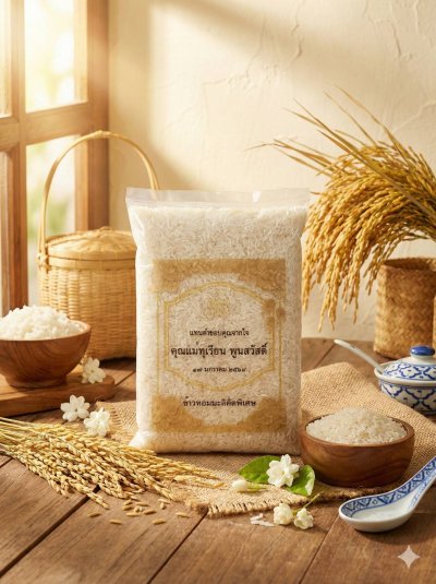 ข้าวหอมมะลิ 500 กรัม