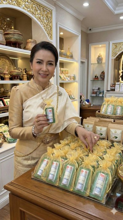 ยาดมโป๊ยเซียนพร้อมการ์ดรอง