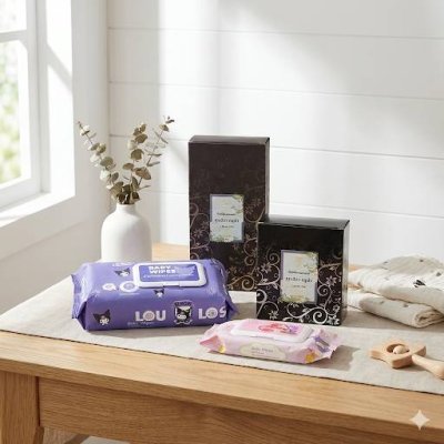 ของชำร่วยงานศพทิชชูเปียก - ทอชชูแห้ง พร้อมกล่อง