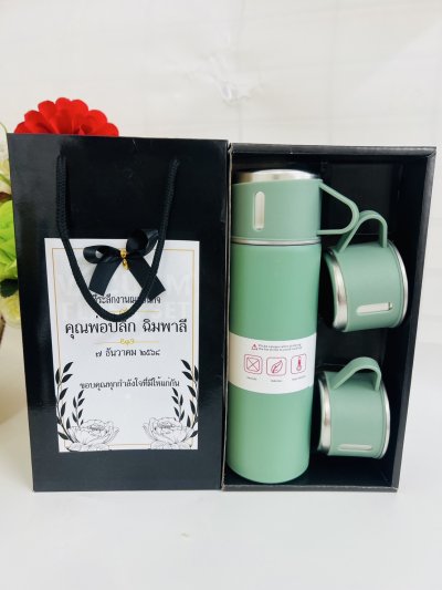 แก้วเยติสุญญากาศเก็บความเย็น-ร้อนพร้อมแก้ว