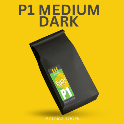 Phisate blend เมล็ดกาแฟคั่วกลางค่อนเข้ม