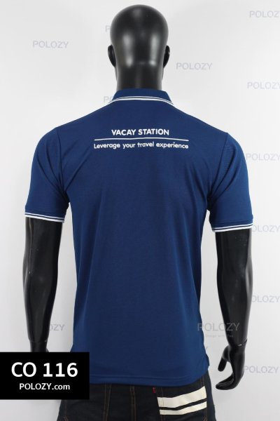 เสื้อโปโลปกทอ
