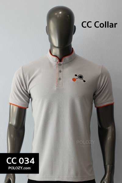เสื้อโปโลปกคอจีน