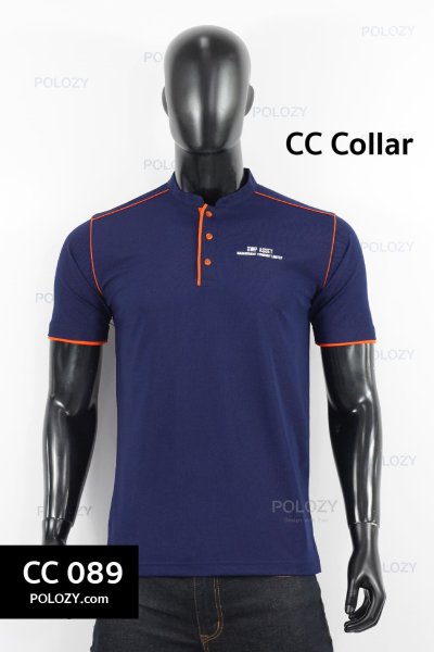 เสื้อโปโลปกคอจีน