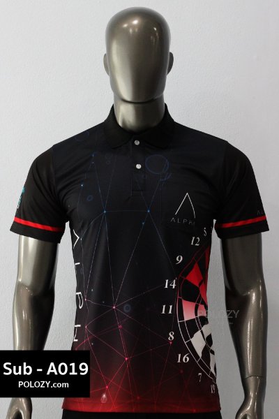เสื้อโปโลพิมพ์ลาย