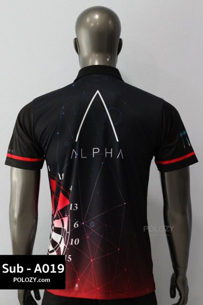 เสื้อโปโลพิมพ์ลาย