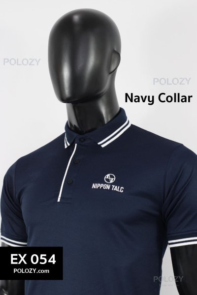 เสื้อโปโลปก Navy