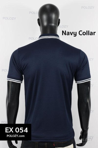 เสื้อโปโลปก Navy