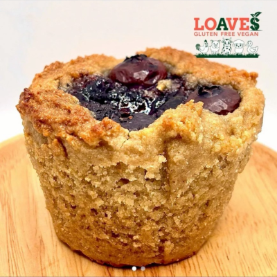 Blueberry Muffin – Vegan, Gluten-Free, and J (Plant-Based Thai Buddhist Style)