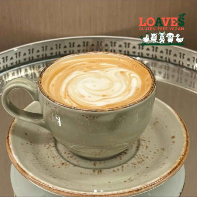 Hot Signature Almond Milk Caffe Latte