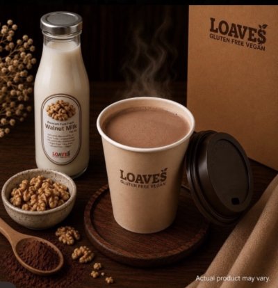 Signature Walnut Milk Hot Chocolate Vegan