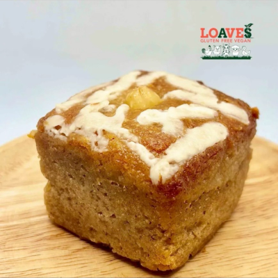 Vegan Gluten-Free Blondie Brownie