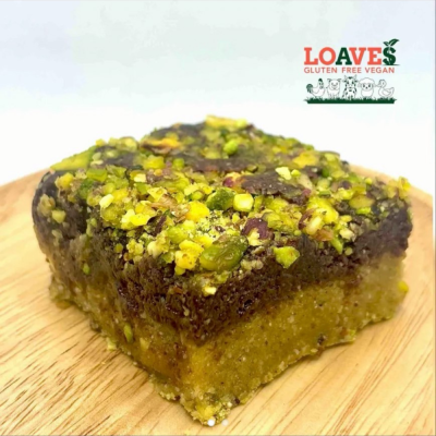 Pistachiony – Premium Pistachio Brownie (Vegan & Gluten-Free)