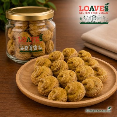 Singapore-Style Cashew Cookie-Original I Soy-Free,Gluten-Free Vegan
