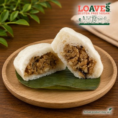 Chinese "Plant-Based Park" LOAVES Bao I Nut-Free, Gluten-Free Vegan I 100g