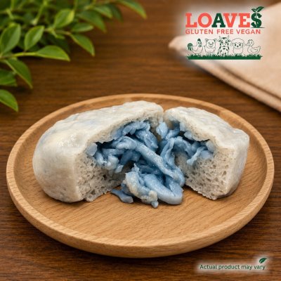 Butterfly Pea Coconut LOAVES Bao*Sugar Free I Soy-Free. Nut-Free, Gluten-Free Vegan I 100g