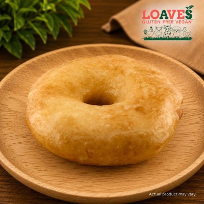 Classic Sugar Glazed Donut  Gluten-Free | 100% Vegan | Soy-Free | Nut-Free | ~90 g