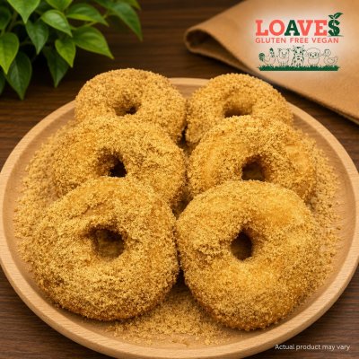 Coconut Blossom Sugar Donut 6Pcs. Set | Soy-Free, Nut-Free, Gluten-Free Vegan | ~250g