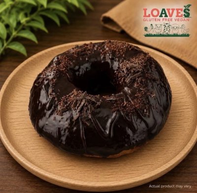 Midnight Chocolate Donut  Gluten-Free | 100% Vegan | Soy-Free | ~100 g
