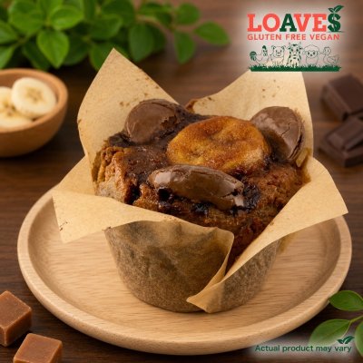 Caramel  Banoffee Muffin I No Soy, Nut Free I Gluten-Free Vegan I 160g