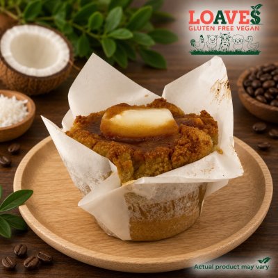 Coco-Macapuno Muffin I Nut-Free, Gluten-Free Vegan I 160g