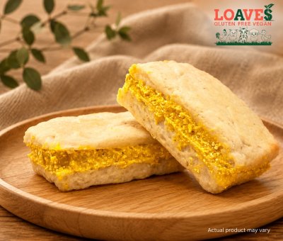 High-Protein Vegan Scrambled Egg Sandwich I Gluten-Free Vegan I 350g