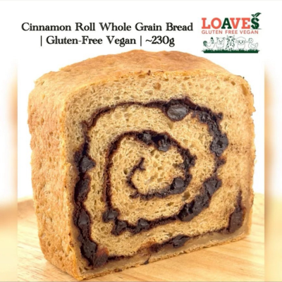 Whole Grain Cinnamon Roll Bread