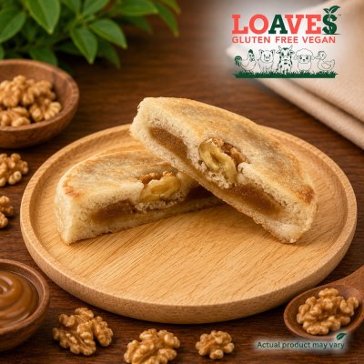 "Salted Caramel"&Walnut Yakipan I Soy-Free,Gluten-free Vegan I 75g