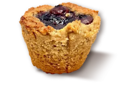 Blueberry Muffin – Vegan, Gluten-Free, and J (Plant-Based Thai Buddhist Style)