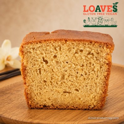 Vanilla Butter Loaf I Gluten-Free Vegan I 130g