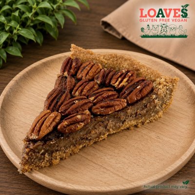 Maple Pecan Pie | Soy-Free, Gluten-Free Vegan | ~150g