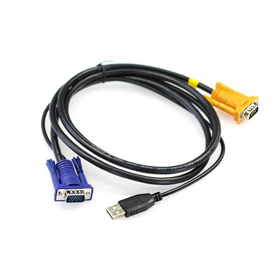 CH-1800C : 1.8m Daisy Chain Cable | VGA Input/Output Ports