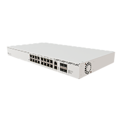CRS320-8P-8B-4S+RM : PoE++ Switch | 17x Gigabit | 4x 10G SFP+