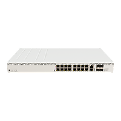 CRS320-8P-8B-4S+RM : PoE++ Switch | 17x Gigabit | 4x 10G SFP+