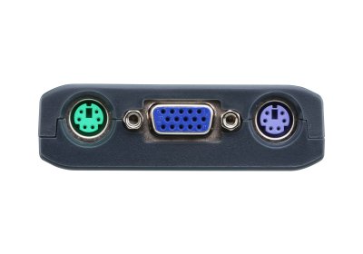 CS62S : ATEN 2-Port PS/2 VGA Cable KVM Switch (0.9m)