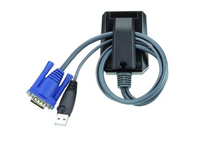 CV211 : ATEN Laptop USB KVM Console Crash Cart Adapter