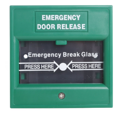 EDR-Green : Emergency Door Release – Green (Break Glass)