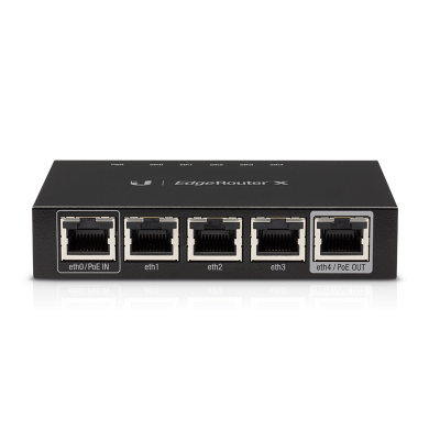 ER-X :  EdgeRouter X - Advanced Gigabit Router with PoE Passthrough