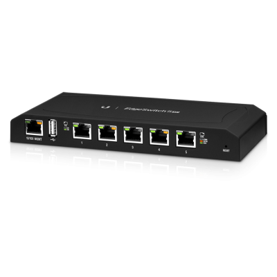 ES-5XP :  Compact Gigabit PoE Switch with 5 Ports